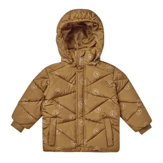 Smiley Ski Jacket | Camel