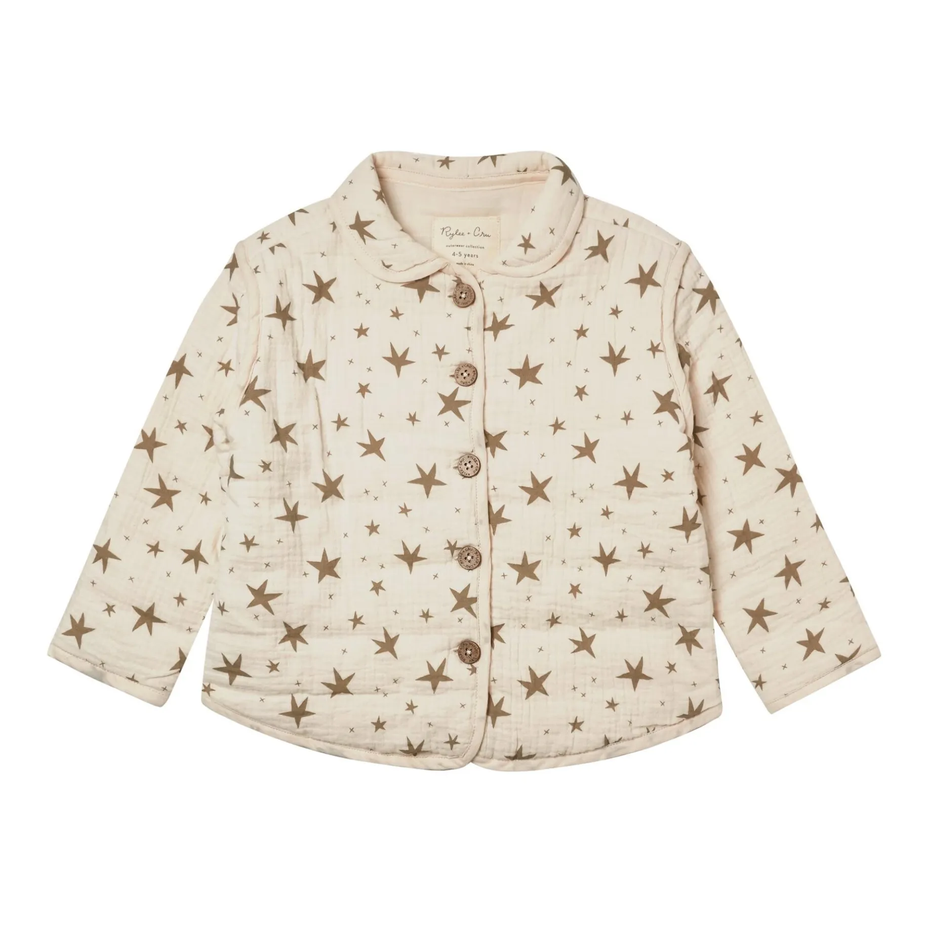 Rylee + Cru Cream Star Coat