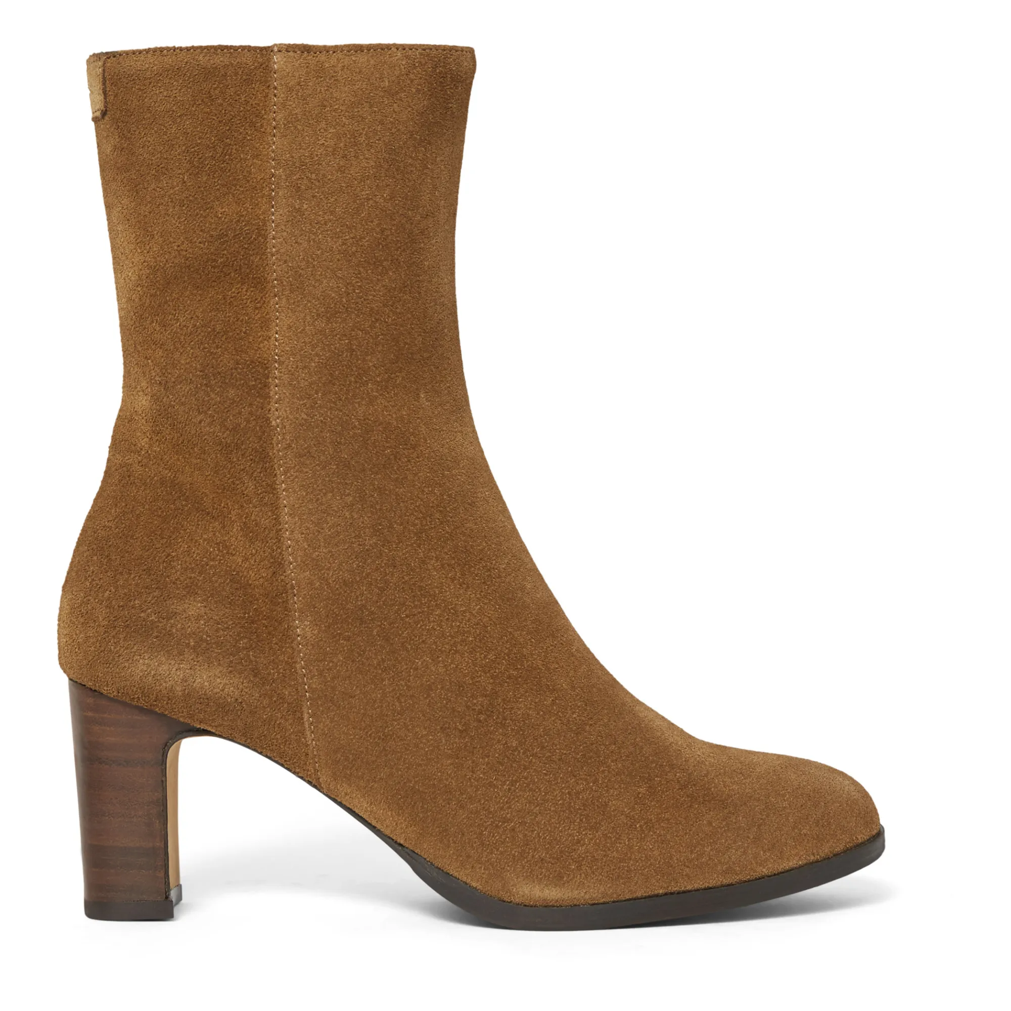 Anthology Paris Tabacco Gaea Suede Boots