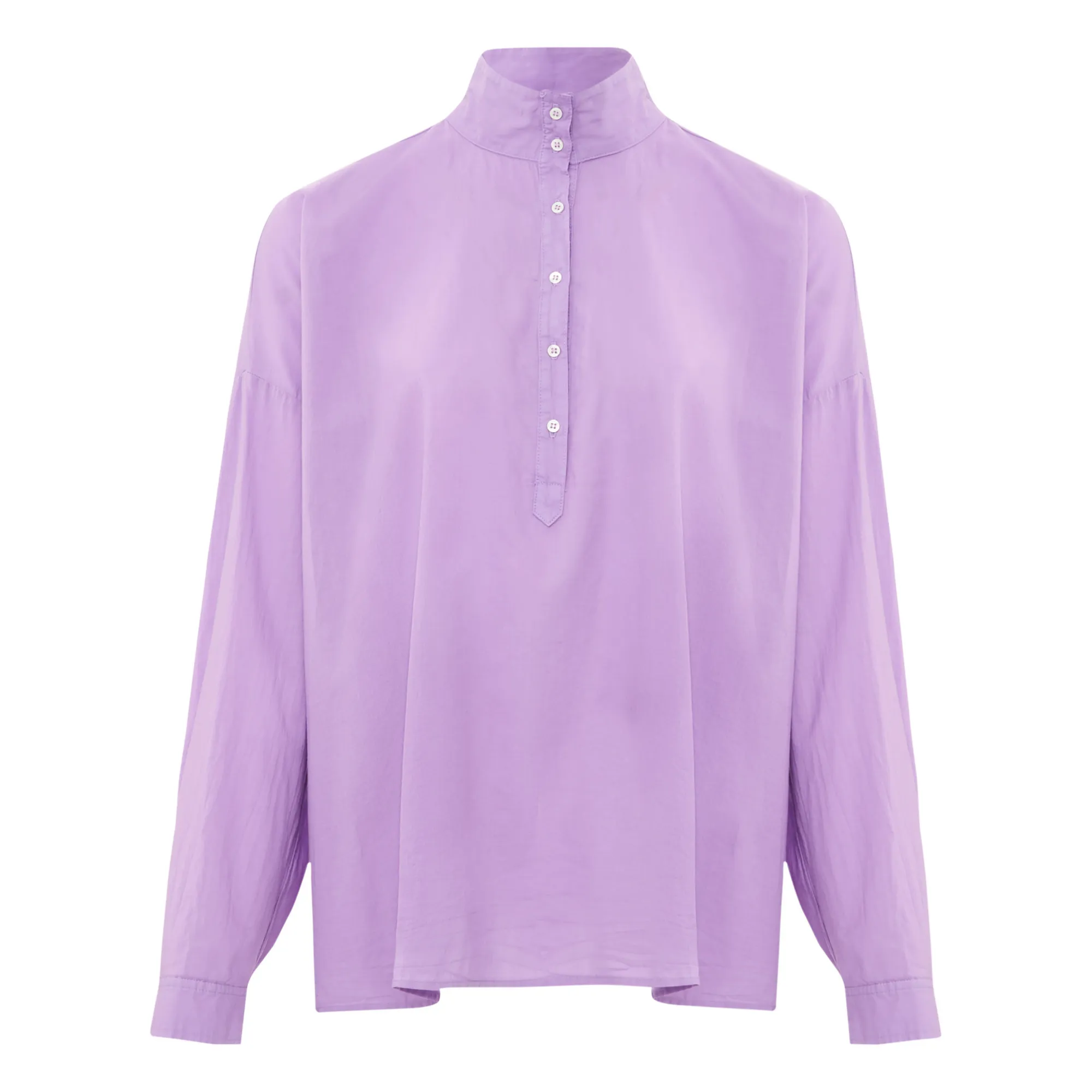Xirena Purple Tesse Cotton Poplin Shirt