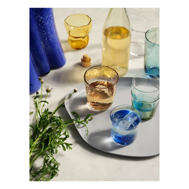 Bicchiere per acqua, modello: Hue, in vetro soffiato