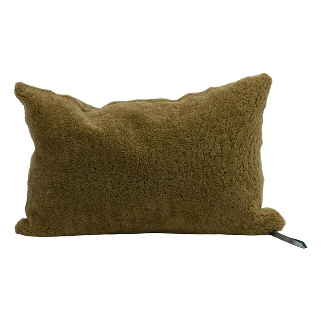 Coussin Vice Versa Mouton Bouclette | Bronze
