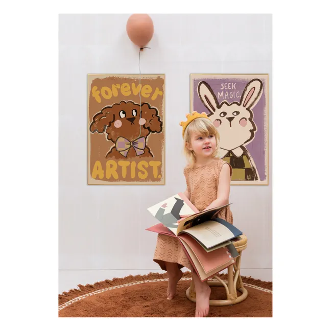 Grande poster Lapin Seek magic