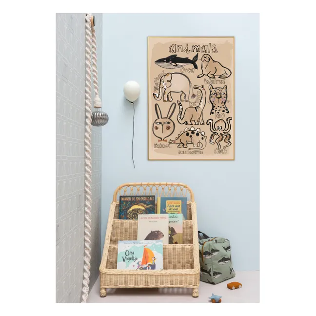 Grande poster Animals collection