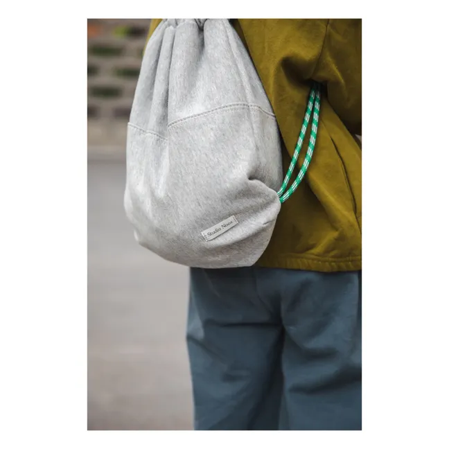 Borsa da ginnastica, in jersey  | Grigio chiné