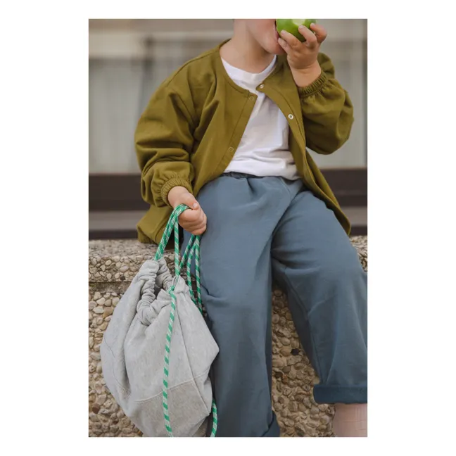 Borsa da ginnastica, in jersey  | Grigio chiné