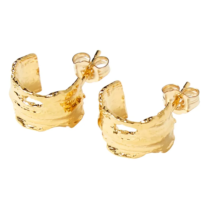 Chennai Small Earrings | Gold- Product image n°2