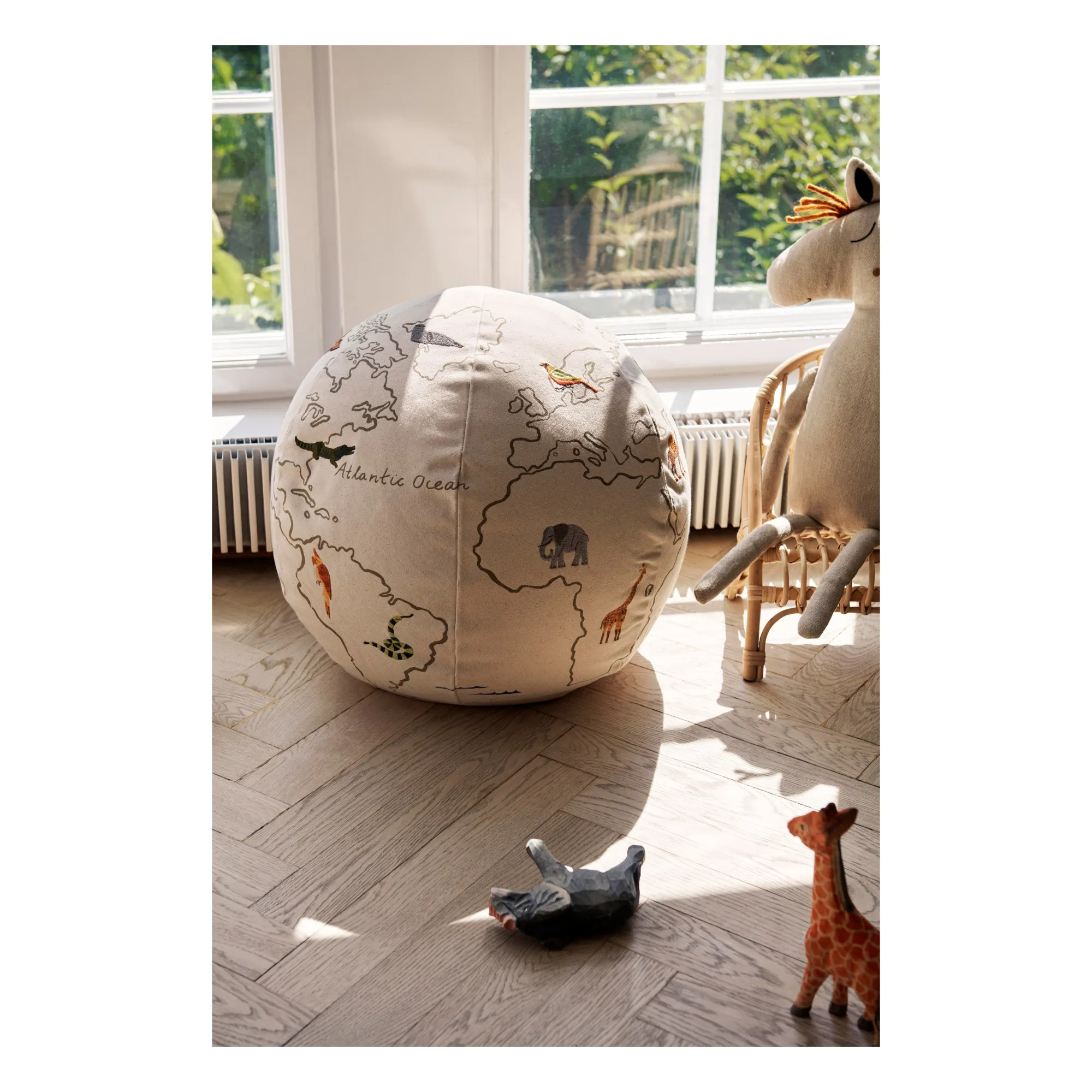 Ferm Living Kids - Pouf World (Ferm Living Kids) - Image 2