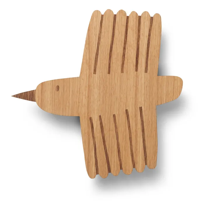 Lampada, a forma di uccello, in legno- Immagine del prodotto n°0
