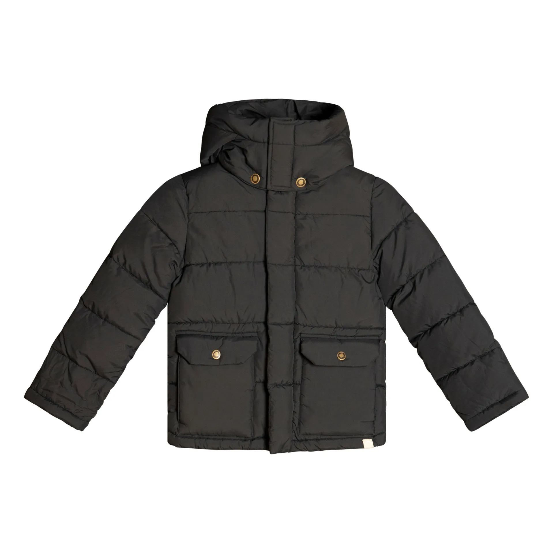 I Dig Denim Charcoal Grey Cohb Recycled Polyester Puffer Jacket