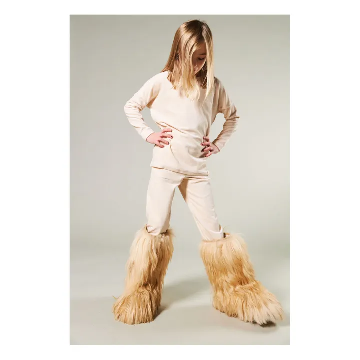 Mora Corduroy Trousers | Beige- Product image n°1