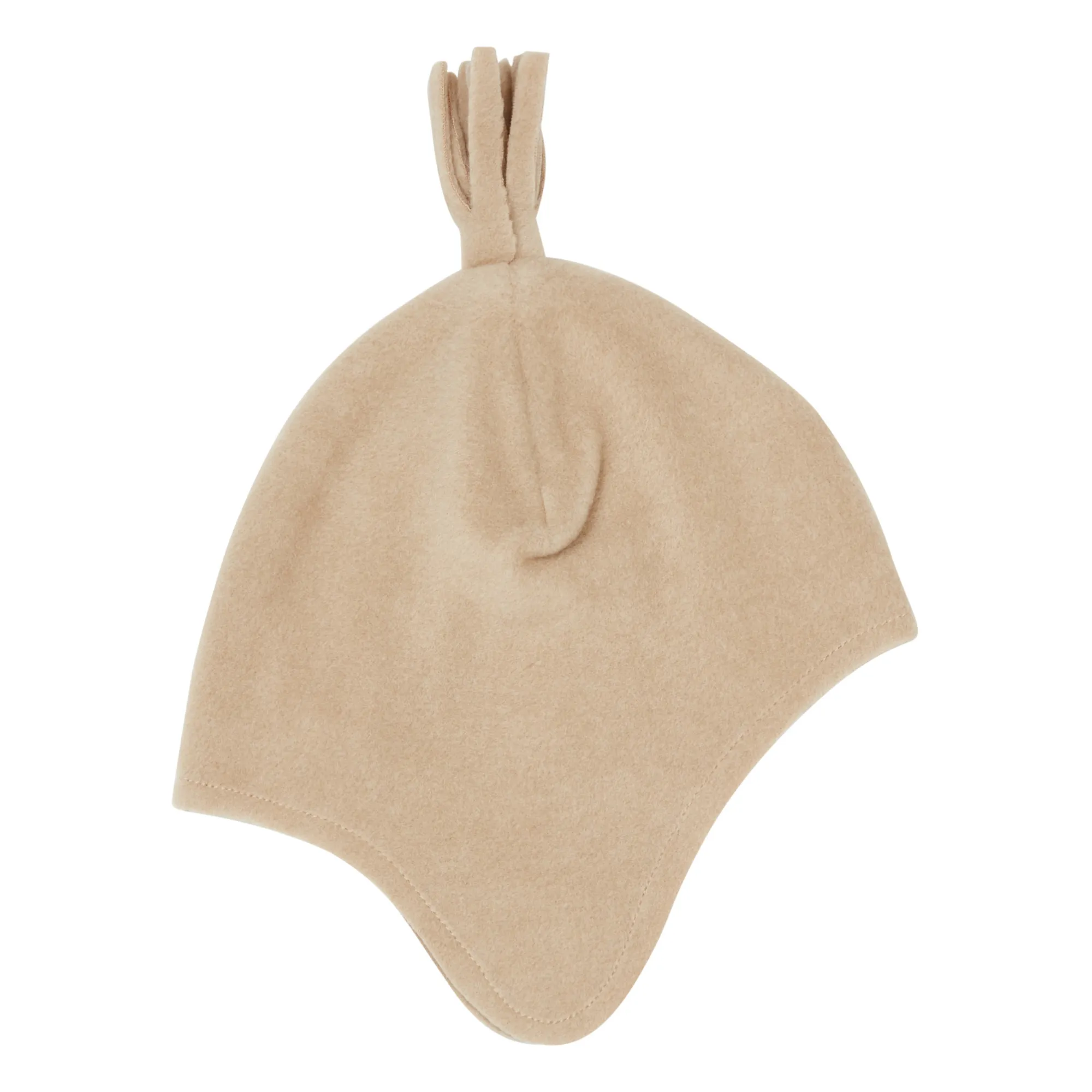 Zhoe & Tobiah Beige Fleece Beanie