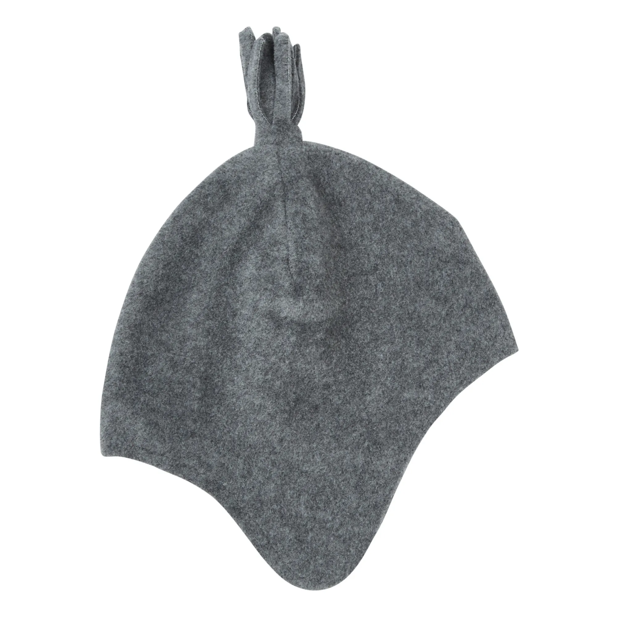 Zhoe & Tobiah Heather Grey Fleece Beanie