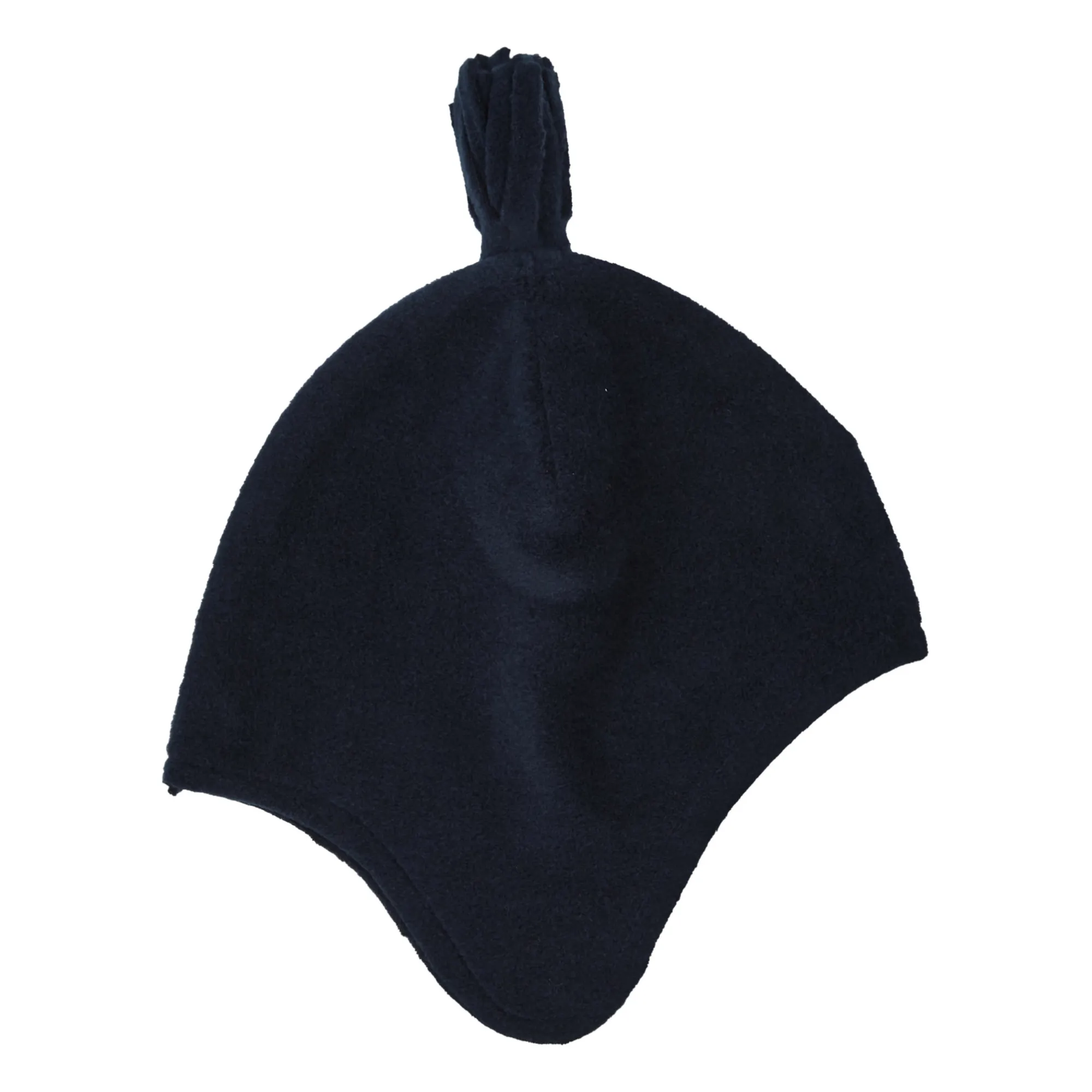 Zhoe & Tobiah Navy Blue Fleece Beanie