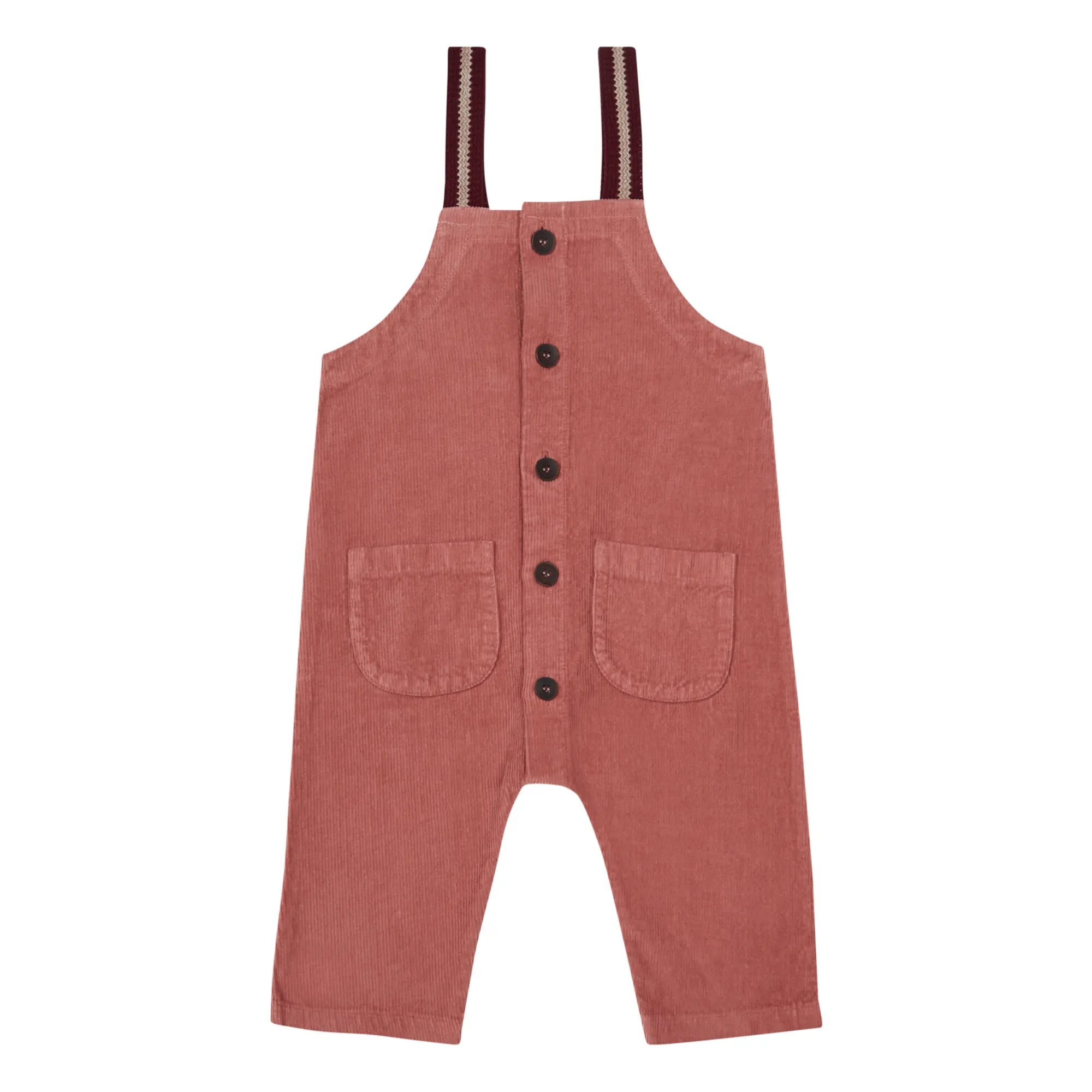 Zhoe & Tobiah Pink Corduroy Overalls