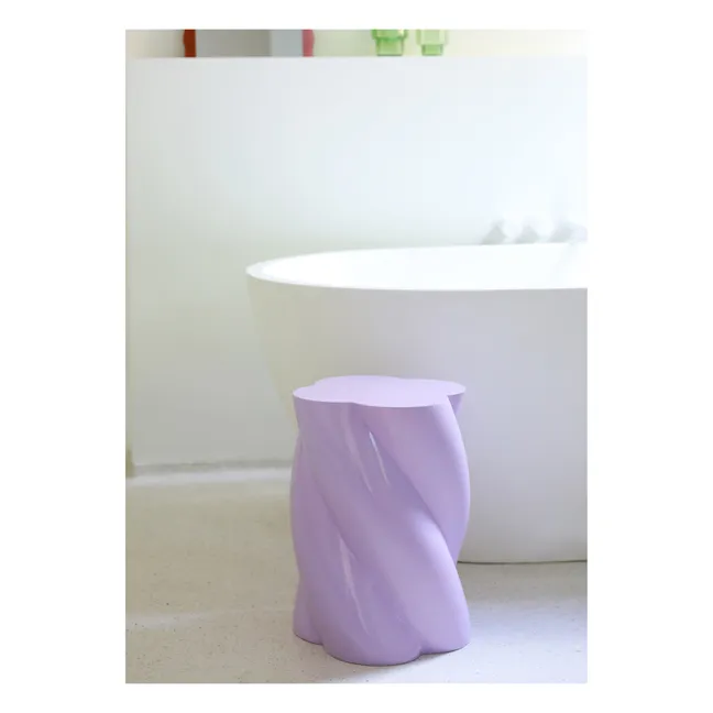 Marshmallow Side Table | Lilac