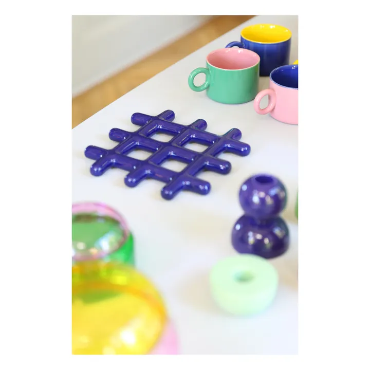 Grid Trivet | Blue- Product image n°2