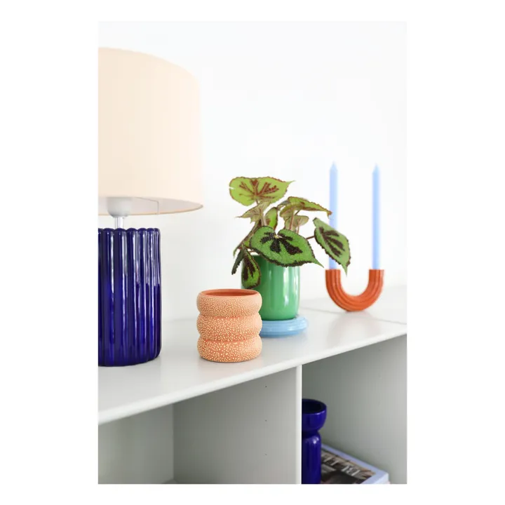 Bougeoir Churros terracotta | Terracotta- Image produit n°2