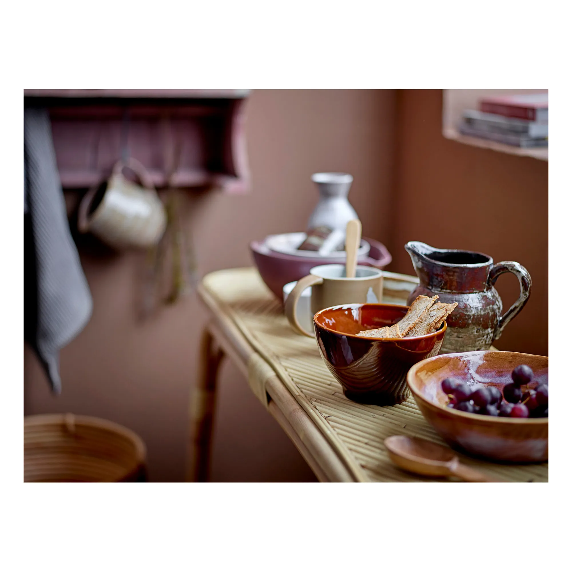 Bloomingville - Bols Lotus en grès - Set de 3 (Bloomingville) - Image 1