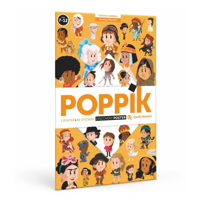 Poster sticker Femmes célèbres