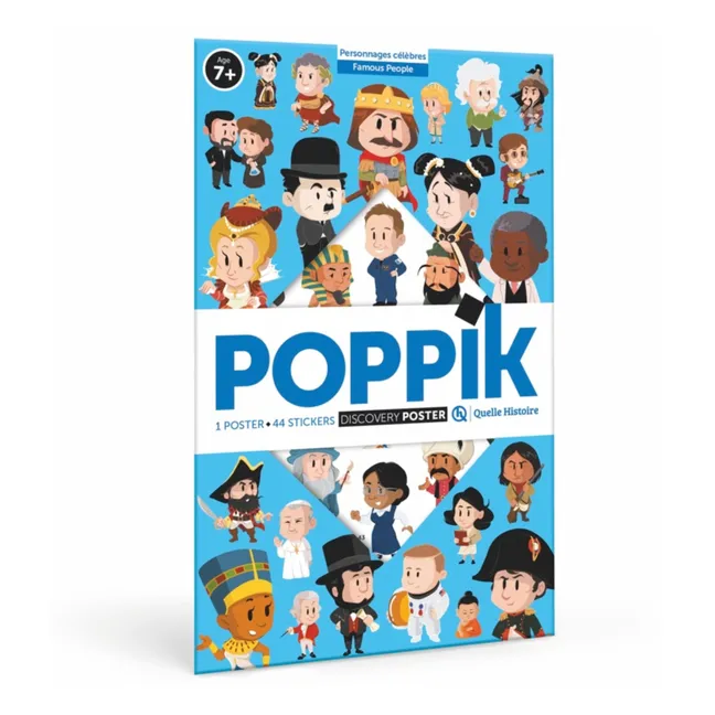 Poster sticker Personnages célèbres