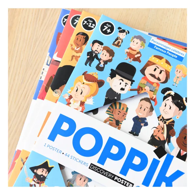 Poster sticker Personnages célèbres