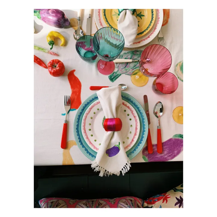 Napkin Rings - Set of 4 | Multicoloured- Product image n°1