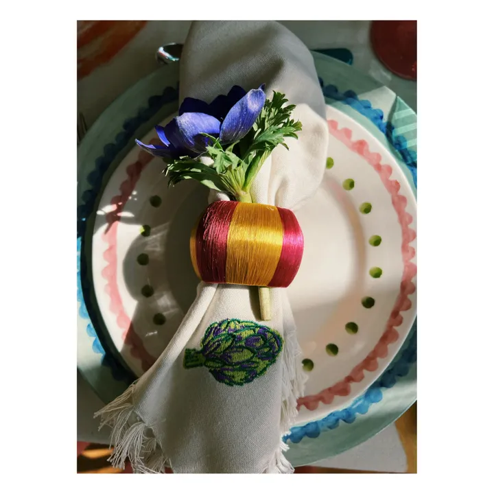 Napkin Rings - Set of 4 | Multicoloured- Product image n°4