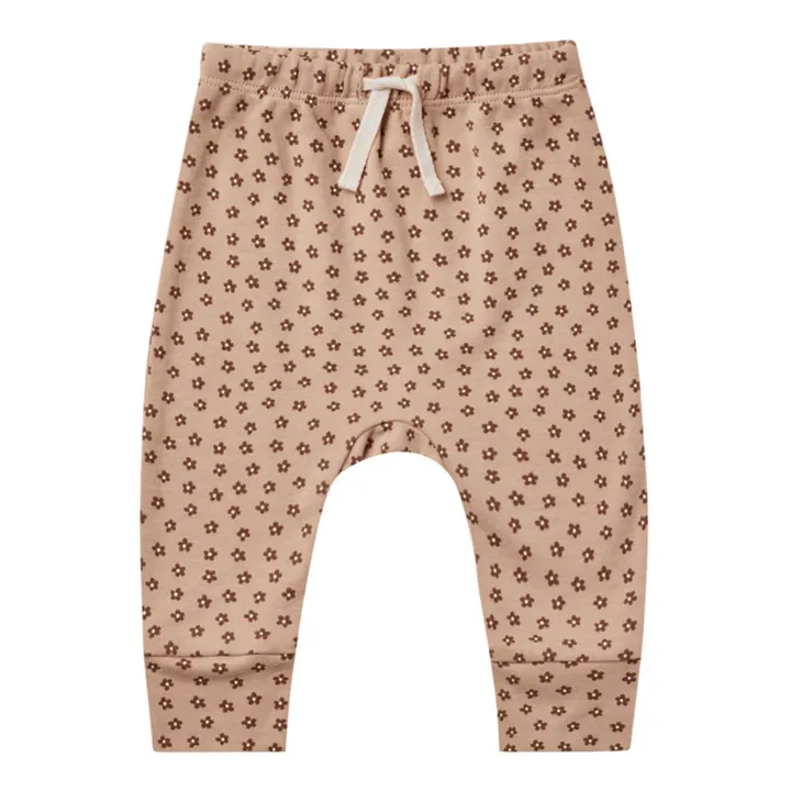 Pantaloni Sarouel in cotone organico | Rosa- Immagine del prodotto n°0