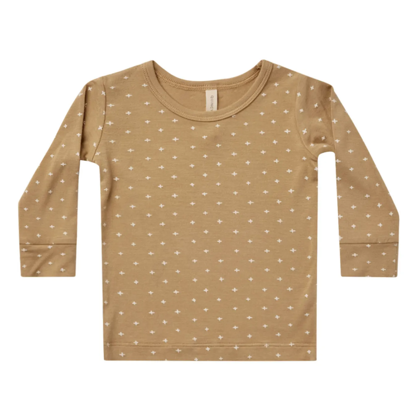 Quincy Mae Honey Bamboo Long Sleeve T-Shirt
