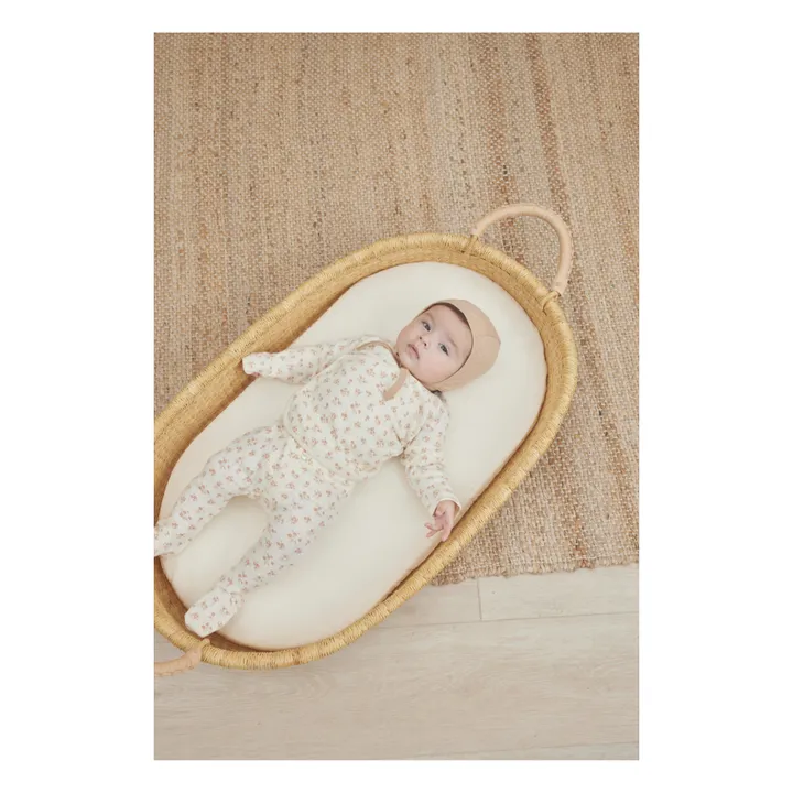 Organic Cotton Newborn Top + Footed Legging Set | Pink- Product image n°1