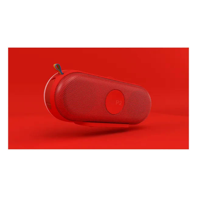 Lautsprecherbox P2 | Rot