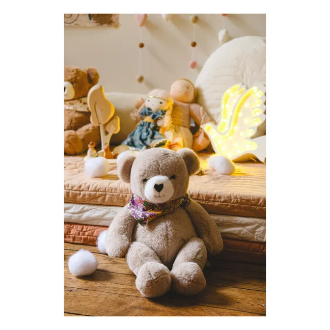 Peluche Ourson Maurice x Smallable | Taupe