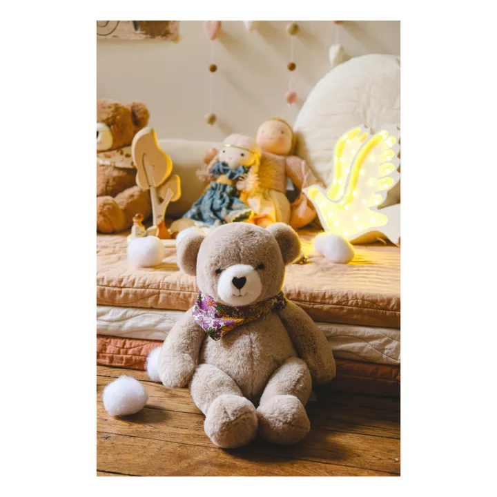Plüschtier Teddybär Maurice x Smallable | Maulwurfsfarben- Produktbild Nr. 1