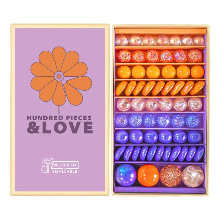 Coffret 61 billes Hundred Pieces and Love x Smallable- Image produit n°0