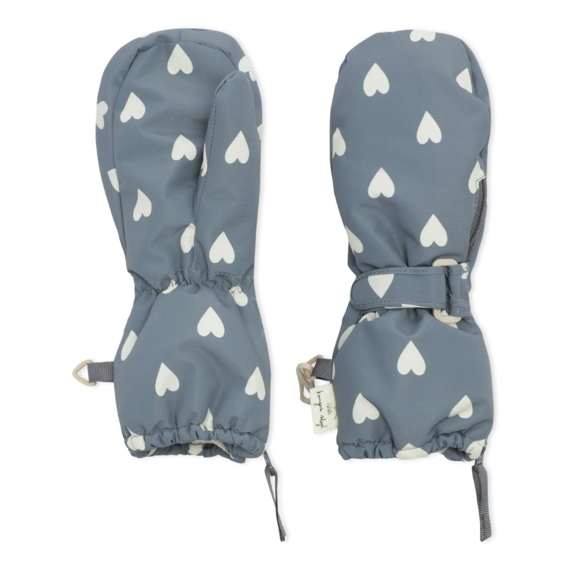 Konges Sløjd Grey Blue Nohr Mittens