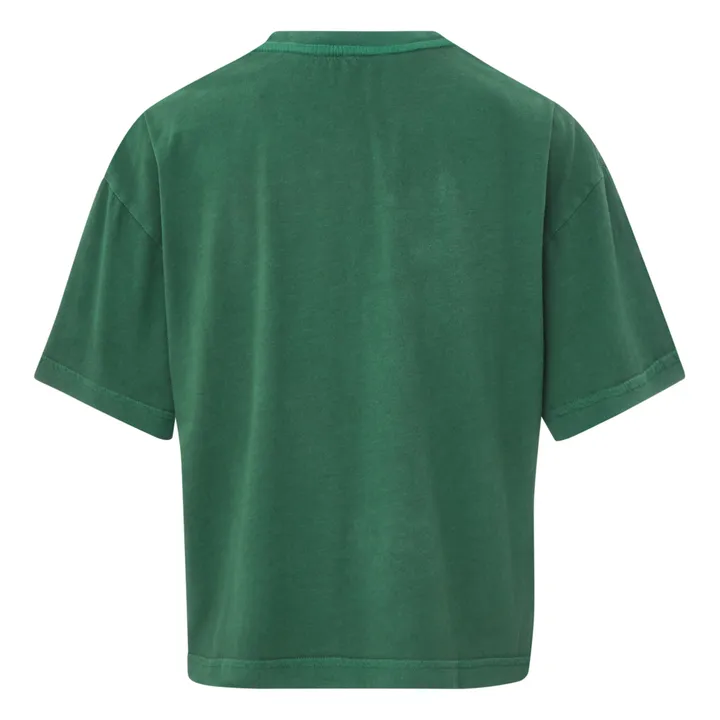 Maglietta in cotone organico Titan Photo | Verde- Immagine del prodotto n°3