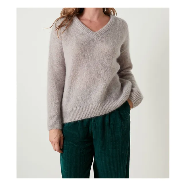 Pullover Danke Mohair | Grau