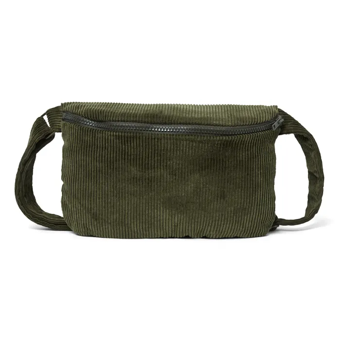Corduroy Belt Bag - Women’s Collection  | Charcoal grey- Product image n°0