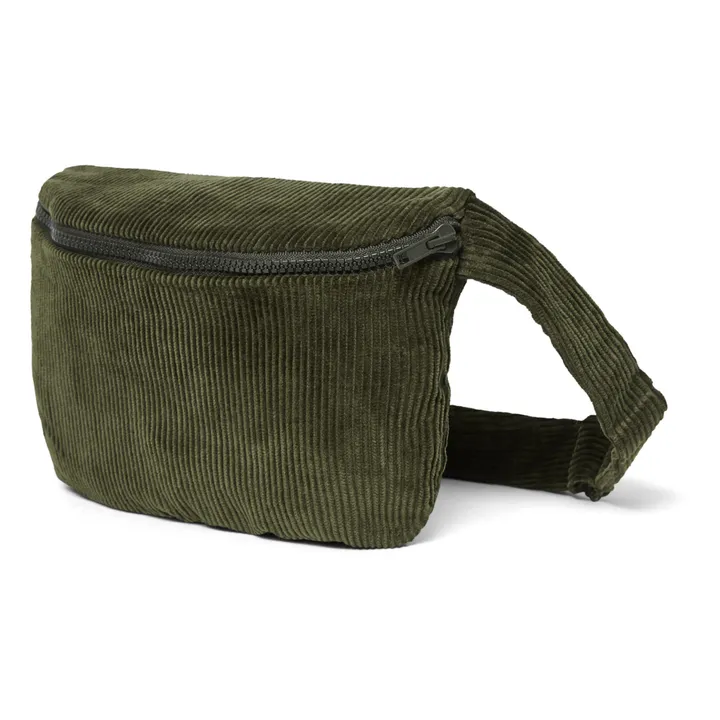 Corduroy Belt Bag - Women’s Collection  | Charcoal grey- Product image n°1
