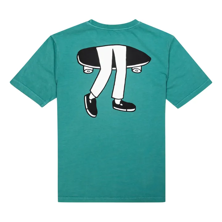 Skate T-shirt | Dark green- Product image n°0