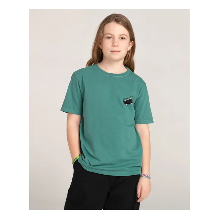 Skate T-shirt | Dark green- Product image n°1