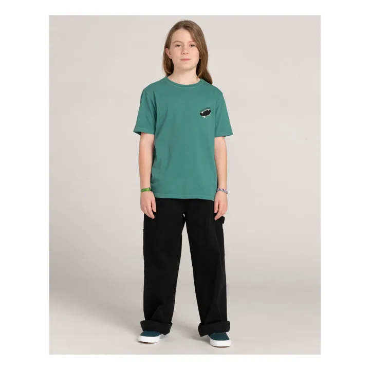 Skate T-shirt | Dark green- Product image n°2