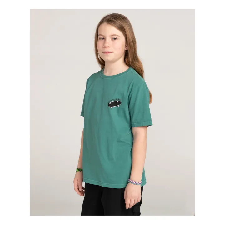Skate T-shirt | Dark green- Product image n°3