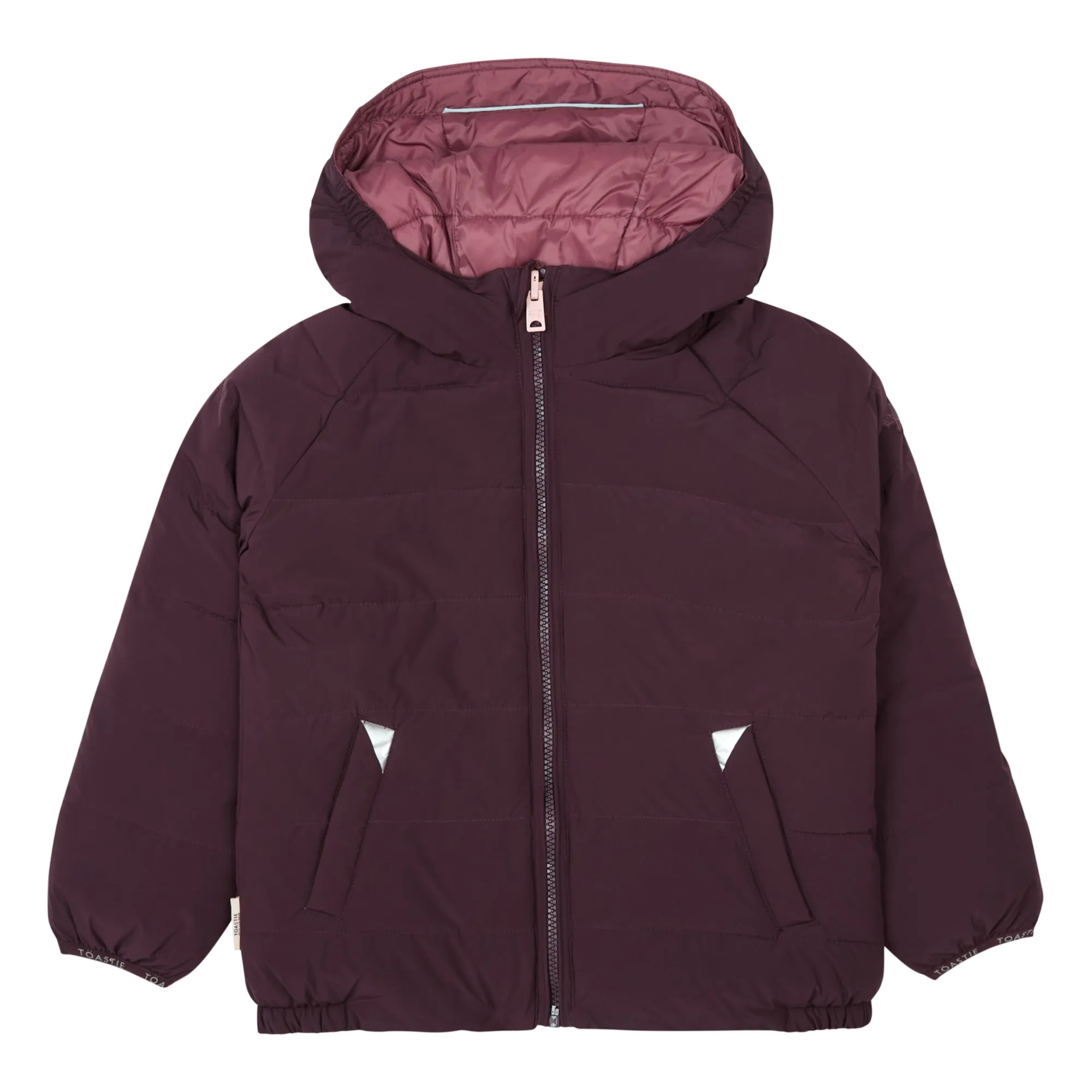 Töastie Aubergine Recycled Reversible Down Jacket