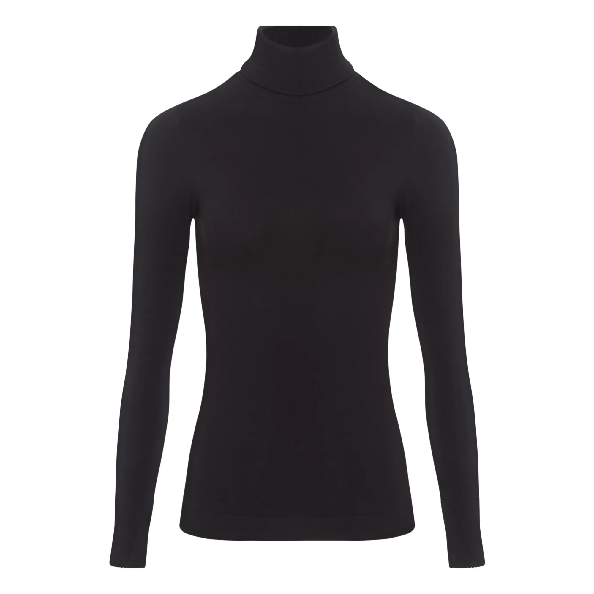 Fusalp Black Alisier Cashmere Turtleneck