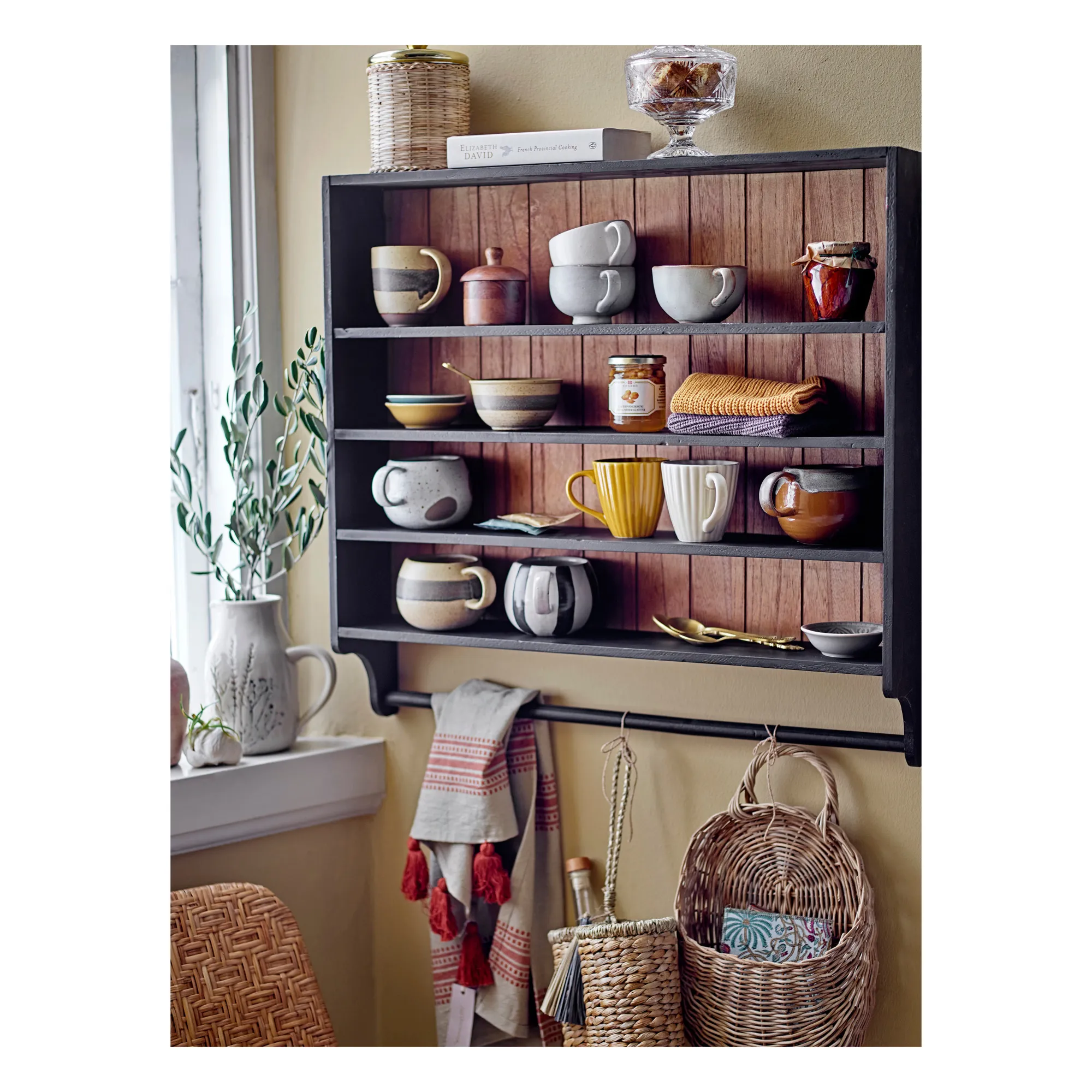 Etagère Loup en bois | Noir- Image produit n°1