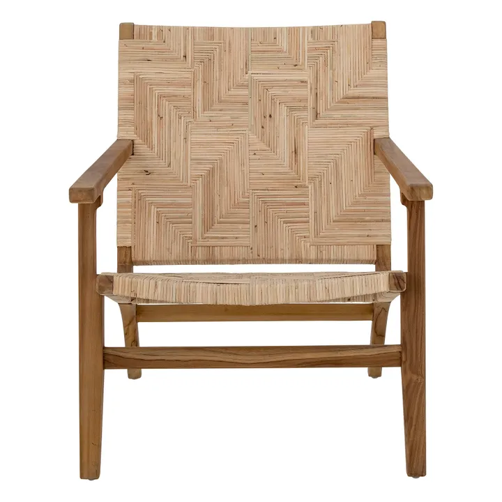 Fauteuil Mills en rotin | Brun- Image produit n°3