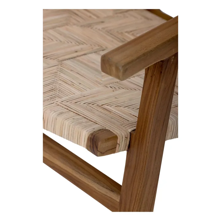 Fauteuil Mills en rotin | Brun- Image produit n°8