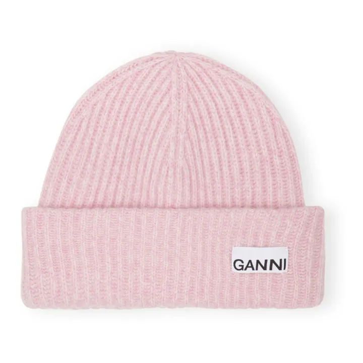 Recycled Wool Beanie | Pink- Product image n°0